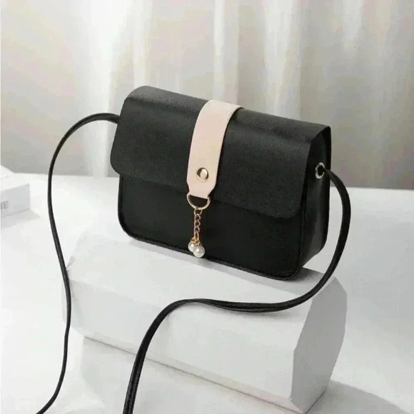 ⚠️Clearance Black Mini Color Block Crossbody Bag - Picture 4 of 7